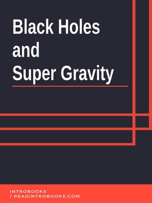 cover image of Black Holes and Super Gravity